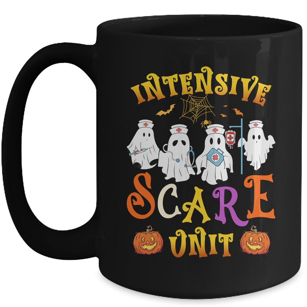Retro Intensive Scare Unit Halloween ICU Boo Crew Women Mug | teecentury
