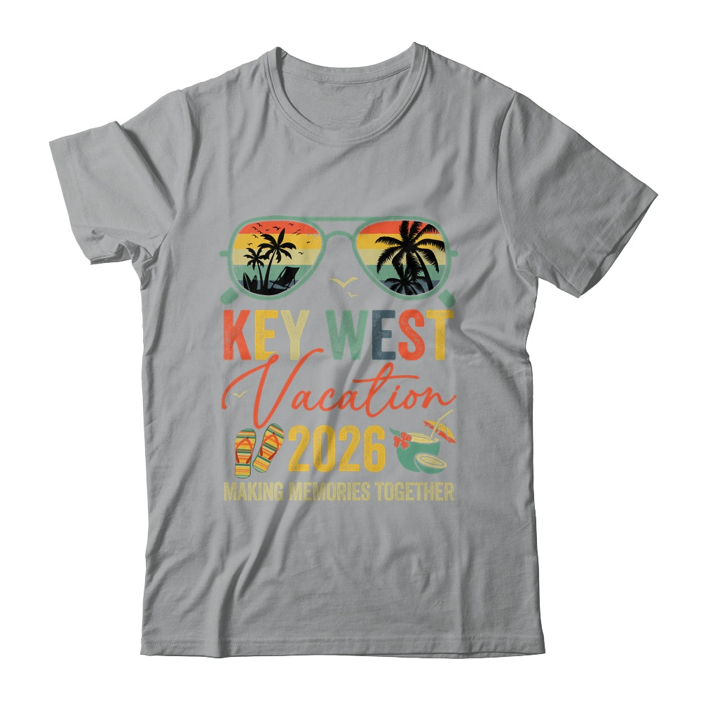 Retro Key West Vacation 2026 Memories Matching Group Trip Shirt & Tank Top | teecentury