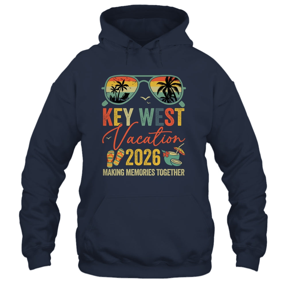 Retro Key West Vacation 2026 Memories Matching Group Trip Shirt & Tank Top | teecentury