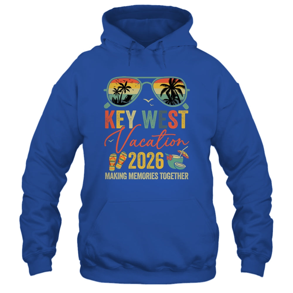 Retro Key West Vacation 2026 Memories Matching Group Trip Shirt & Tank Top | teecentury