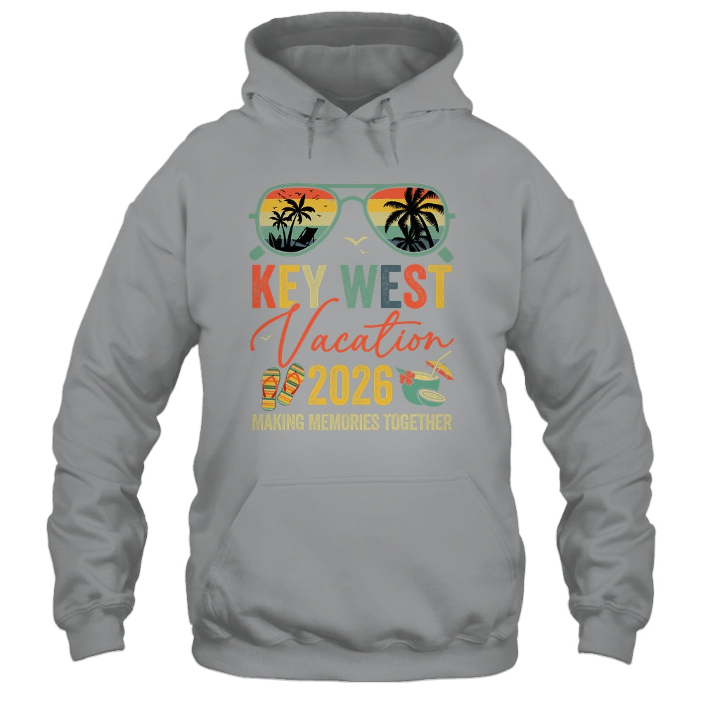 Retro Key West Vacation 2026 Memories Matching Group Trip Shirt & Tank Top | teecentury