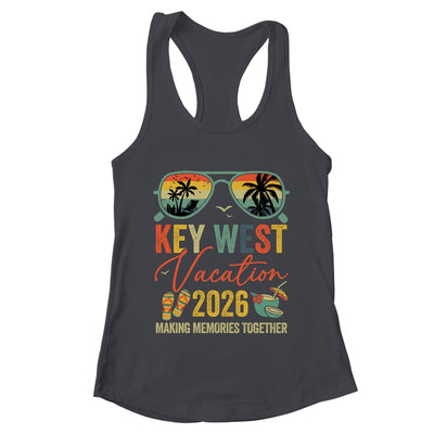 Retro Key West Vacation 2026 Memories Matching Group Trip Shirt & Tank Top | teecentury