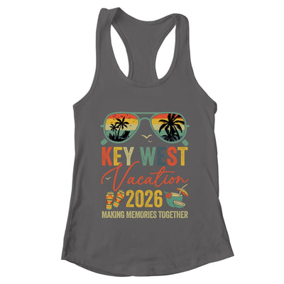 Retro Key West Vacation 2026 Memories Matching Group Trip Shirt & Tank Top | teecentury