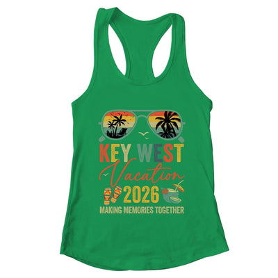 Retro Key West Vacation 2026 Memories Matching Group Trip Shirt & Tank Top | teecentury