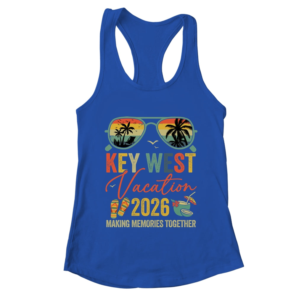 Retro Key West Vacation 2026 Memories Matching Group Trip Shirt & Tank Top | teecentury