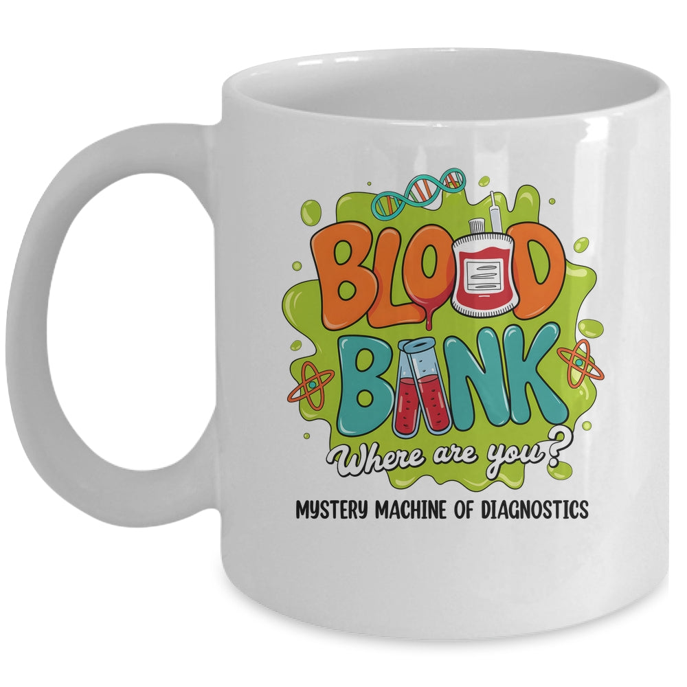 Retro Lab Week 2025 Blood Bank Team MLS MLT Lab Scientist Mug | teecentury