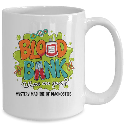 Retro Lab Week 2025 Blood Bank Team MLS MLT Lab Scientist Mug | teecentury