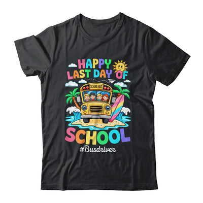 Retro Last Day Of School End Of School Bus Driver We Out Shirt & Tank Top | teecentury
