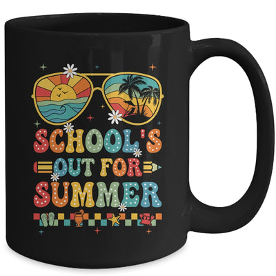 Retro Last Day Of School's Out For Summer Teacher Boys Girls Mug | teecentury