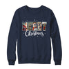 Retro Merry Christmas Vintage Santa Claus Women Girls Shirt & Sweatshirt | teecentury