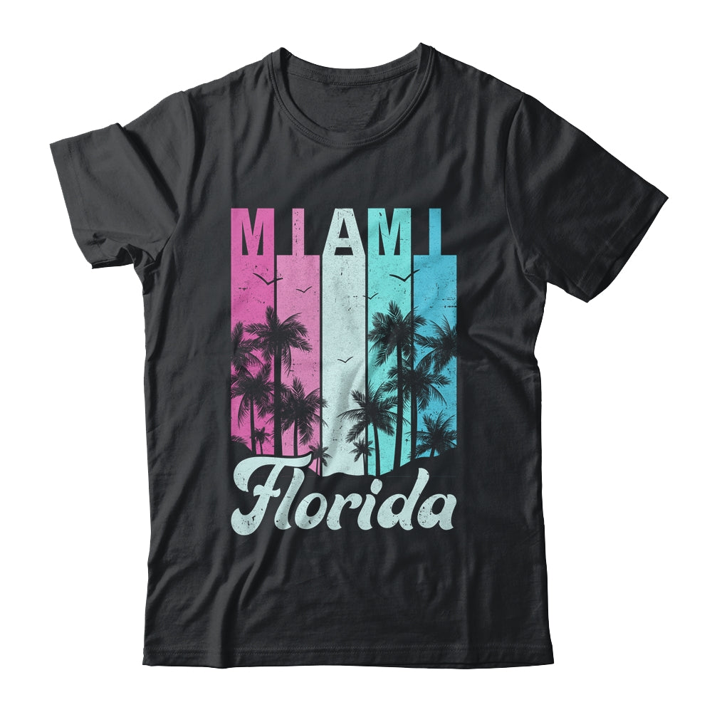 Retro Miami Florida Beach Souvenir Men Women Kids Shirt & Tank Top | teecentury