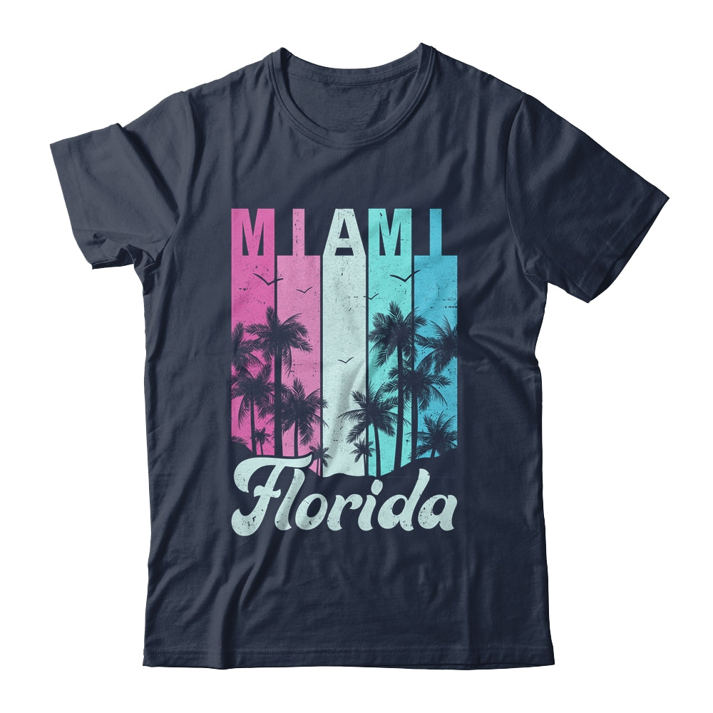 Retro Miami Florida Beach Souvenir Men Women Kids Shirt & Tank Top | teecentury