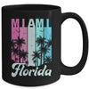 Retro Miami Florida Beach Souvenir Men Women Kids Mug | teecentury