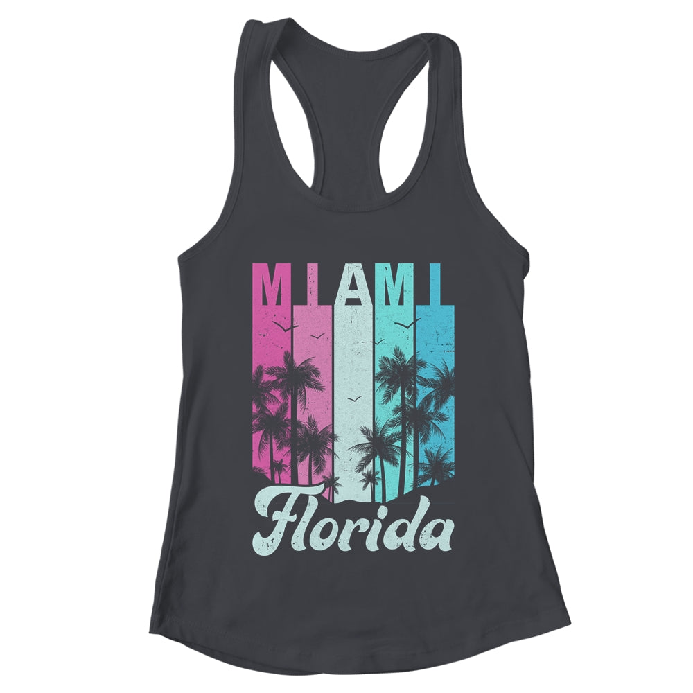 Retro Miami Florida Beach Souvenir Men Women Kids Shirt & Tank Top | teecentury