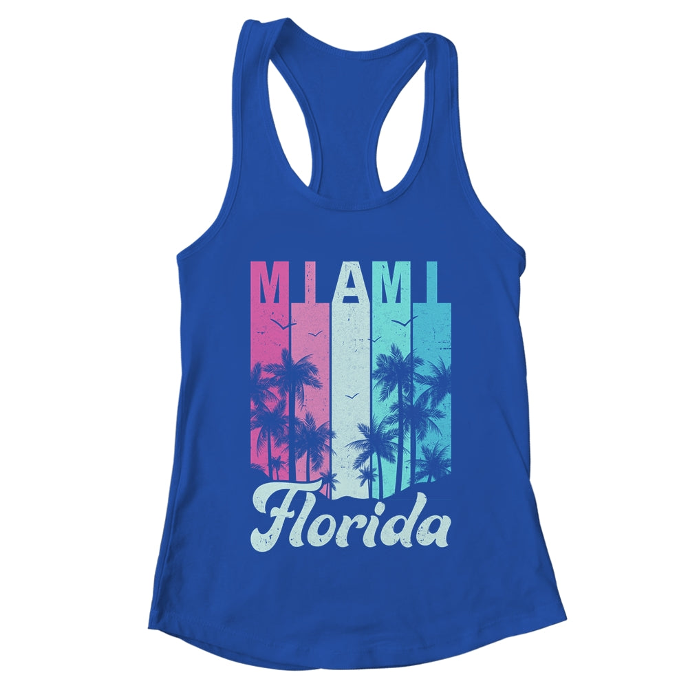 Retro Miami Florida Beach Souvenir Men Women Kids Shirt & Tank Top | teecentury