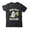 Retro More Boos Please Ghost Beer Halloween Costume Men Shirt & Hoodie | teecentury