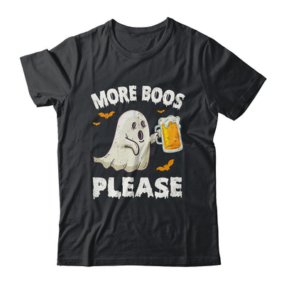 Retro More Boos Please Ghost Beer Halloween Costume Men Shirt & Hoodie | teecentury