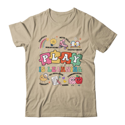 Retro Play Is Learning Kindergarten Teacher Team Women Shirt & Hoodie | teecentury