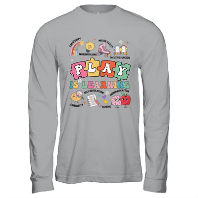 Retro Play Is Learning Kindergarten Teacher Team Women Shirt & Hoodie | teecentury