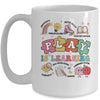 Retro Play Is Learning Kindergarten Teacher Team Women Mug | teecentury
