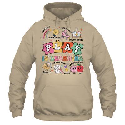 Retro Play Is Learning Kindergarten Teacher Team Women Shirt & Hoodie | teecentury