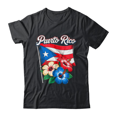 Retro Puerto Rico Flag Hispanic Heritage Month Boricua Rican Shirt & Tank Top | teecentury