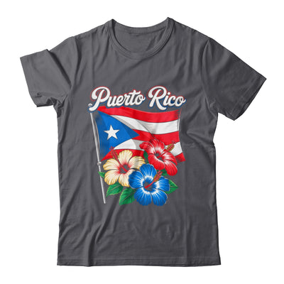 Retro Puerto Rico Flag Hispanic Heritage Month Boricua Rican Shirt & Tank Top | teecentury