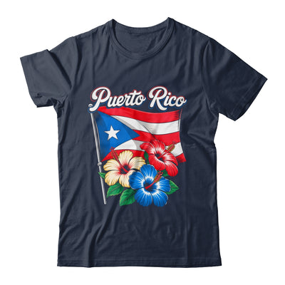 Retro Puerto Rico Flag Hispanic Heritage Month Boricua Rican Shirt & Tank Top | teecentury