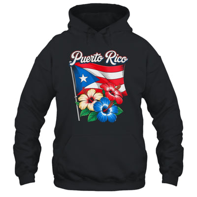 Retro Puerto Rico Flag Hispanic Heritage Month Boricua Rican Shirt & Tank Top | teecentury