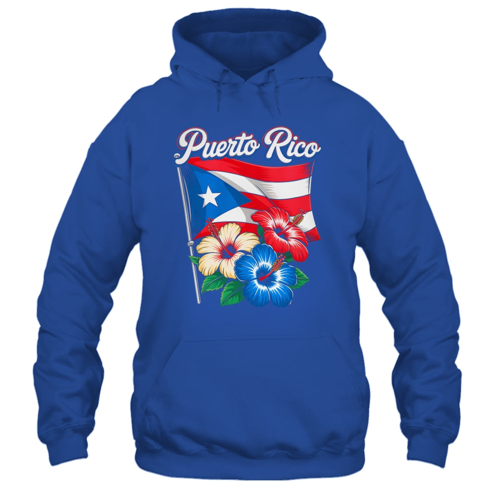 Retro Puerto Rico Flag Hispanic Heritage Month Boricua Rican Shirt & Tank Top | teecentury