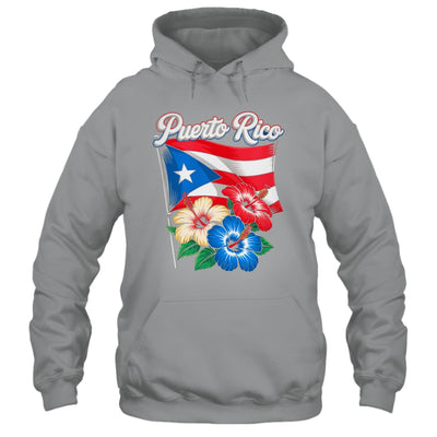 Retro Puerto Rico Flag Hispanic Heritage Month Boricua Rican Shirt & Tank Top | teecentury
