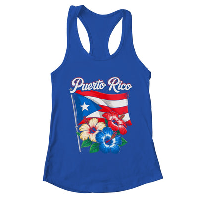 Retro Puerto Rico Flag Hispanic Heritage Month Boricua Rican Shirt & Tank Top | teecentury