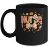 Retro Pumpkin Nurse Life Stethoscope Fall Autumn Funny Nurse Mug | teecentury