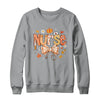 Retro Pumpkin Nurse Life Stethoscope Fall Autumn Funny Nurse Shirt & Sweatshirt | teecentury