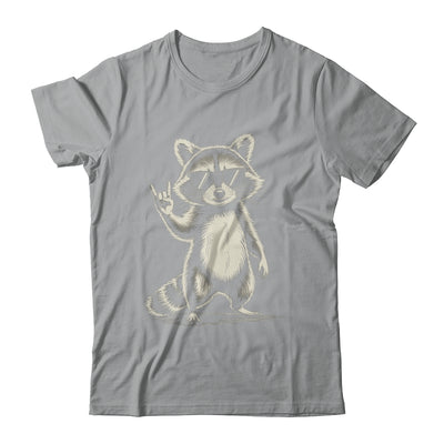 Retro Raccoon Rock Music For Men Women Funny Raccoon Shirt & Tank Top | teecentury
