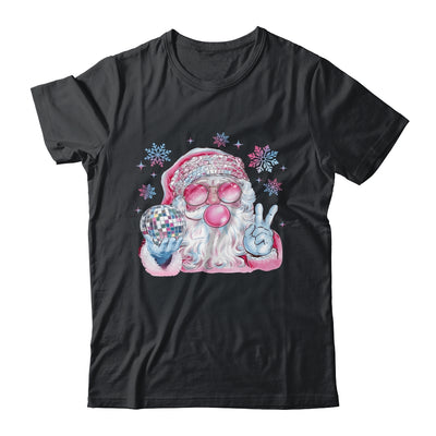 Retro Santa Christmas Blowing Bubble Funny Santa Sunglasses Shirt & Sweatshirt | teecentury