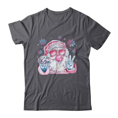 Retro Santa Christmas Blowing Bubble Funny Santa Sunglasses Shirt & Sweatshirt | teecentury