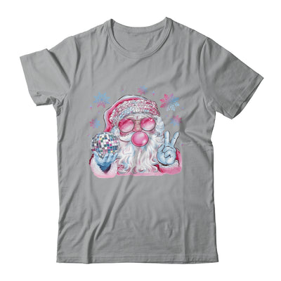 Retro Santa Christmas Blowing Bubble Funny Santa Sunglasses Shirt & Sweatshirt | teecentury