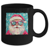 Retro Santa Claus Christmas Funny Sunglasses Xmas Vintage Mug | teecentury