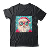 Retro Santa Claus Christmas Funny Sunglasses Xmas Vintage Shirt & Sweatshirt | teecentury