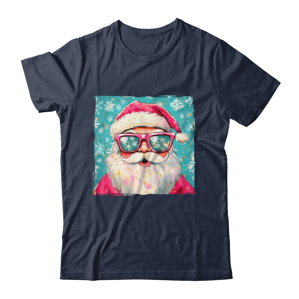 Retro Santa Claus Christmas Funny Sunglasses Xmas Vintage Shirt & Sweatshirt | teecentury