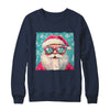Retro Santa Claus Christmas Funny Sunglasses Xmas Vintage Shirt & Sweatshirt | teecentury
