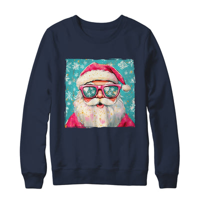 Retro Santa Claus Christmas Funny Sunglasses Xmas Vintage Shirt & Sweatshirt | teecentury