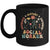 Retro Social Worker Vintage Floral Boho Social Work Life Mug | teecentury