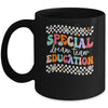 Retro Special Education Squad Groovy Dream Team SPED Teacher Mug | teecentury