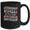 Retro Special Education Squad Groovy Dream Team SPED Teacher Mug | teecentury