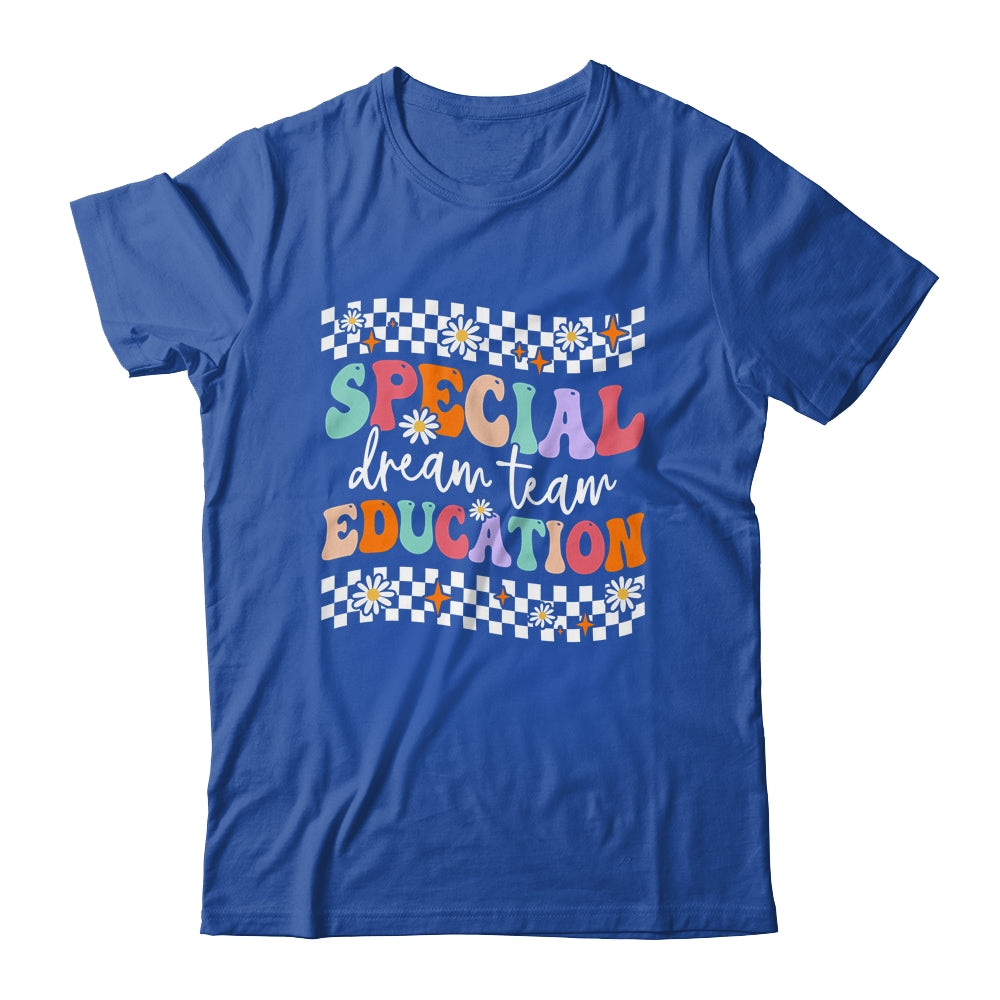 Retro Special Education Squad Groovy Dream Team SPED Teacher Shirt & Hoodie | teecentury