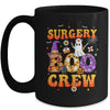 Retro Spooky Surgery Boo Crew Surgical Tech Nurse Halloween Mug | teecentury
