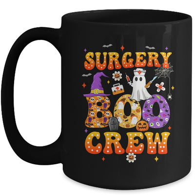 Retro Spooky Surgery Boo Crew Surgical Tech Nurse Halloween Mug | teecentury