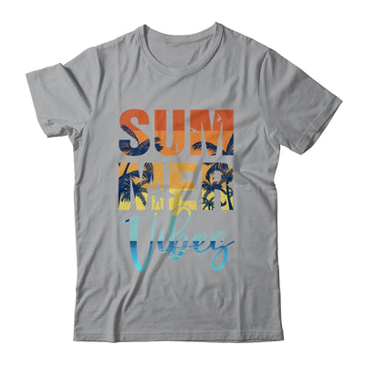 Retro Summer Vibes Beach Surfing Surfboard Surfer Men Women Shirt & Tank Top | teecentury